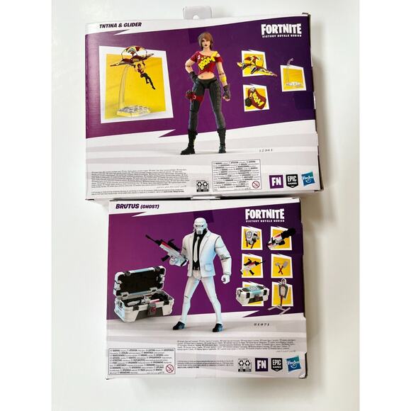 Fortnite Victory Royale Series TNTina & Glider, and Brutus (Ghost) Lot Of 2. - Picture 2 of 12
